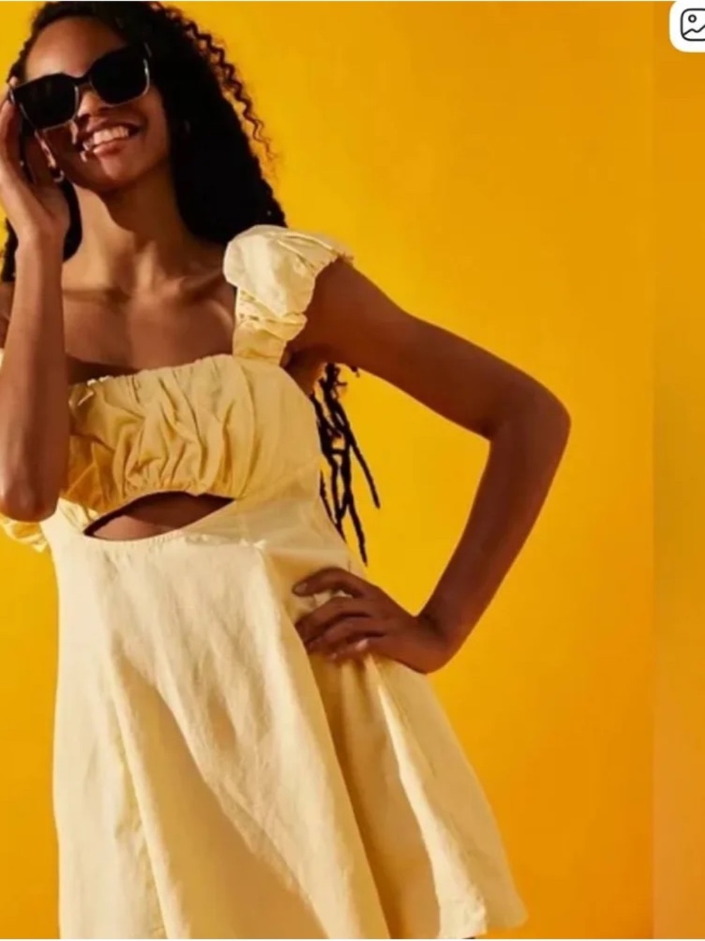 Free People Bom Bom Island Mini Dress